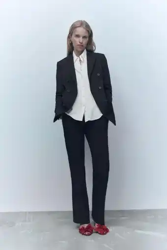 ZARA Bukse the low rise flare tilbud