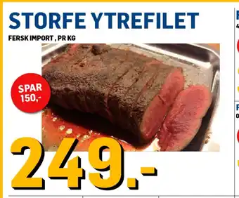 Price Lagerbutikk Storfe Ytrefilet tilbud