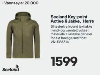 XXL Sport Seeland Key-Point Active li Jakke, Herre tilbud