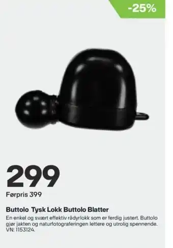 XXL Sport Buttolo Tsyk Lokk Buttolo Blatter tilbud