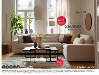 Møbelringen Hjellegjerde softline oppsett l tilbud