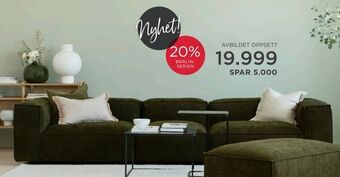 Møbelringen Berlin modulsofa tilbud