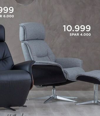 Møbelringen Galaxy star hvilestol tilbud