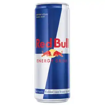 Meny Red bull regular tilbud