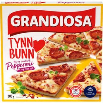 Meny Grandiosa pizza tilbud