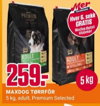 Europris Maxdog hundemat tilbud