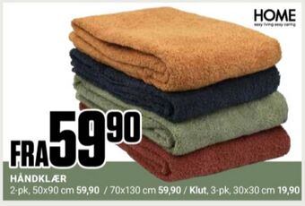 Europris Home håndkle tilbud