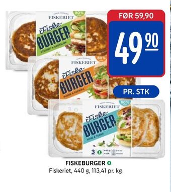 Rema 1000 Fiskeburger tilbud