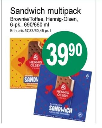 Joker Sandwich issnack tilbud