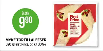 Kiwi First price tortilla tilbud