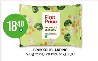 Kiwi First price grønnsaker tilbud