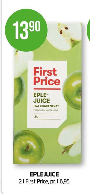 Kiwi First price juice tilbud
