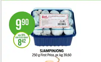 Kiwi First price sjampinjonger tilbud