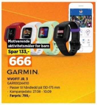 POWER Garmin smartwatch tilbud