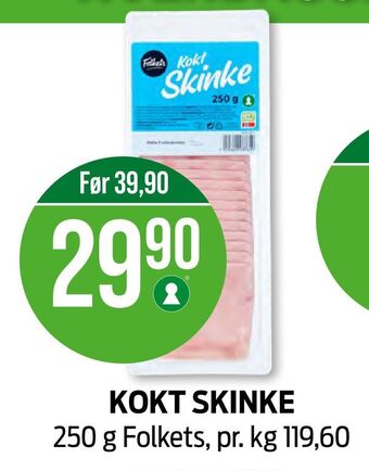 Kiwi Kokt skinke tilbud