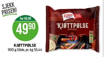 Kiwi Kjøttpølse tilbud