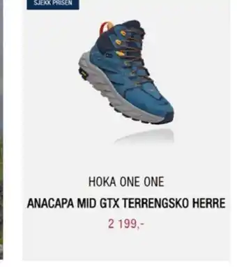 Sport 1 Hoka One One Anacapa Mid GTX Terrengsko Herre tilbud