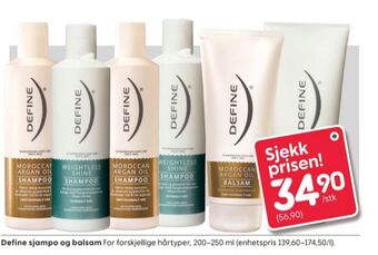 Rusta Define balsam tilbud