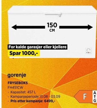 POWER Fryseboks tilbud