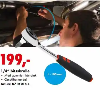 Würth 1/4" Bitsskralle tilbud