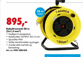 Kabeltrommel 20 m