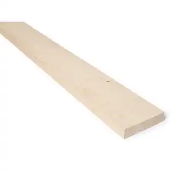 Maxbo Kledning rektangulær gran 22x098 kl.1 ubehandlet tilbud