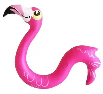 Rusta Oppblåsbar vannleke pool noodle flamingo tilbud