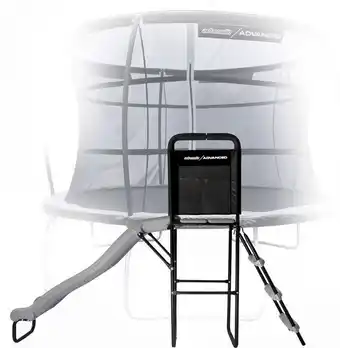 Rusta Sklie med plattform til trampoline tilbud