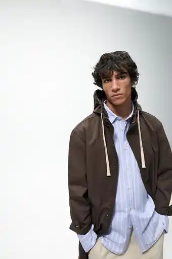 ZARA Parkas i bomull tilbud
