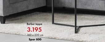 Fagmøbler Berber teppe tilbud