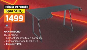 POWER Gamingbord dgbladegt tilbud