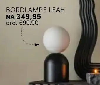 Nille Bordlampe Leah tilbud