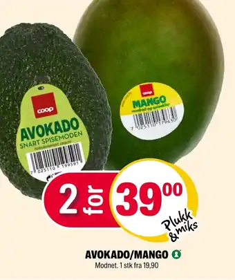 Coop Extra Avokado/Mango tilbud