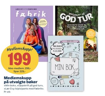 Coop Extra Medlemskupp på Utvalgte Bøker tilbud