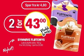 Coop Extra Synnøve Fløtemys tilbud