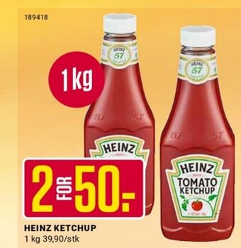 Europris Heinz Ketchup tilbud