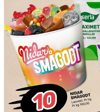 Coop Marked Nidar smågodt tilbud