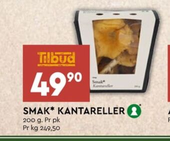 Coop Mega Smak kantareller tilbud