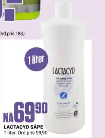 Europris Lactacyd dusjsåpe tilbud