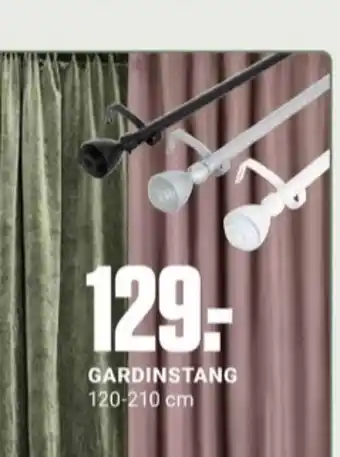 Europris Ukjent gardinstang tilbud