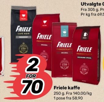Matkroken Friele kaffe formalet tilbud