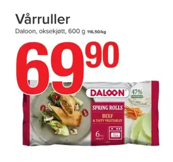 Spar Daloon vårruller tilbud