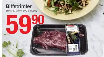 Spar biffstrimler