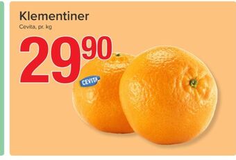 Spar Cevita klementiner tilbud