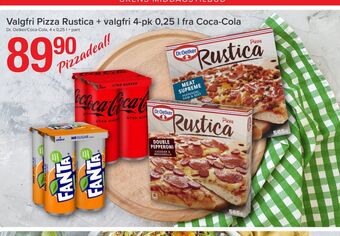 Spar Rustica pizza tilbud