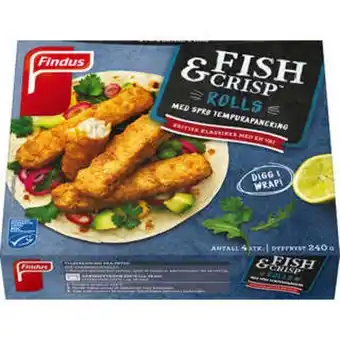 Meny Fish & crisp tilbud