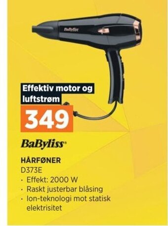 POWER Hårføner tilbud