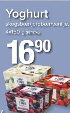 Spar Yoghurt tilbud