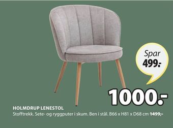 JYSK Holmdrup lenestol tilbud