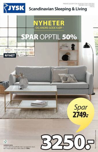JYSK Aarhus sofa tilbud